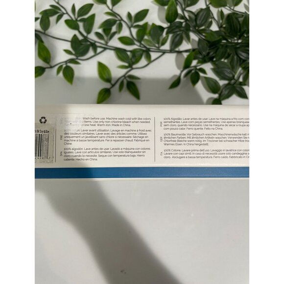 Little Unicorn Percale Crib Skirt 100% Cotton Floral Design 52"x28"x12" - Picture 8 of 12